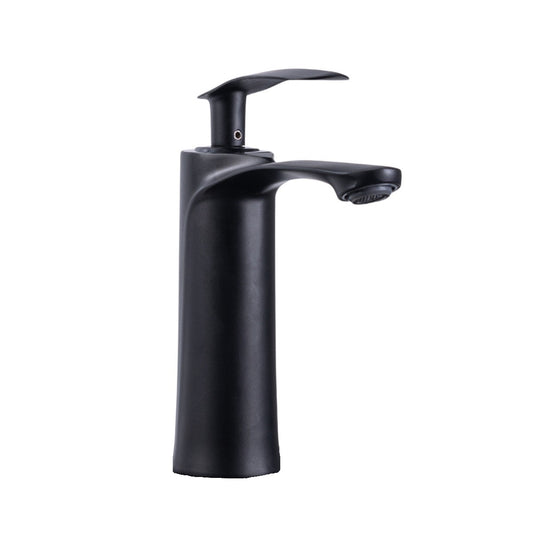 Baterie pentru baie cu design modern, Naimeed D6200, Negru mat