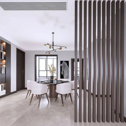 Set 5 profile Rectangular Decorativ Ranforsat WPC, Naimeed D6211, 260x10x5cm, Alb