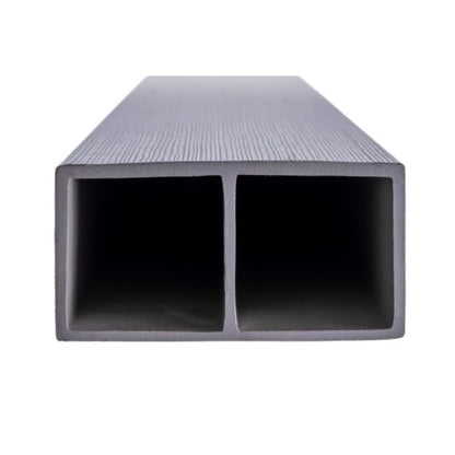 Set 5 profile Rectangular Decorativ Ranforsat WPC, Naimeed D6206, 260x10x5cm, Gri