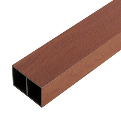 Set 5 profile Rectangular Decorativ Ranforsat WPC, Naimeed D6208, 260x10x5cm, Maro