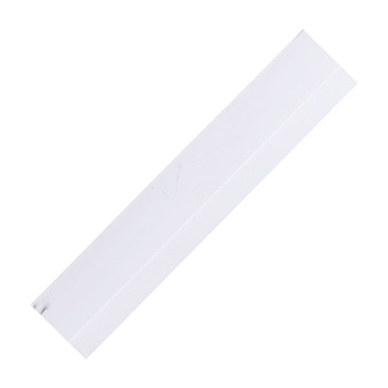 Set 5 profile Rectangular Decorativ Ranforsat WPC, Naimeed D6210, 260x10x5cm, Alb marmura