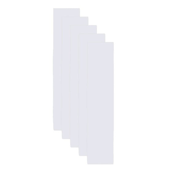 Set 5 profile Rectangular Decorativ Ranforsat WPC, Naimeed D6211, 260x10x5cm, Alb