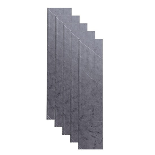 Set 5 profile Rectangular Decorativ Ranforsat WPC, Naimeed D6212, 260x10x5cm, Gri marmura