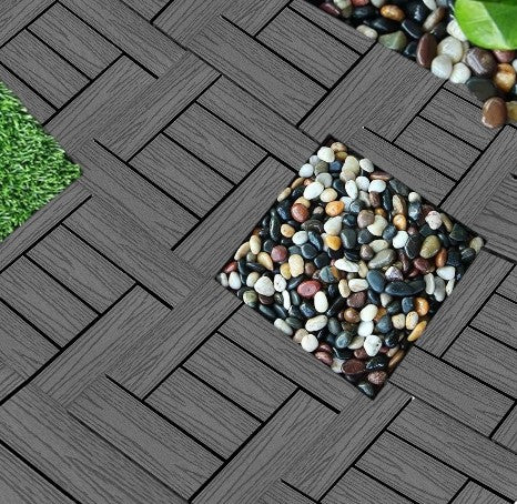 Dala deck terasa WPC, Naimeed D6254, 30x30x2cm, Gri