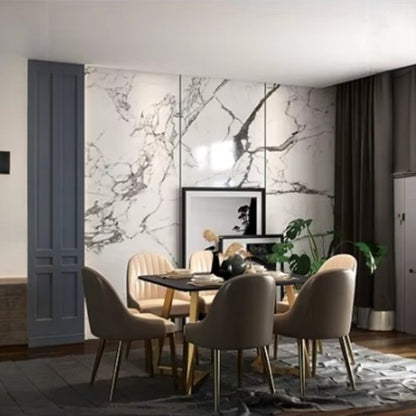 Set 3 profile de colt exterior, ascutit, pentru imbinarea panourilor cristal carbon si carbune de bambus, Naimeed D6333, aluminiu, 300x0.5cm, Bronz