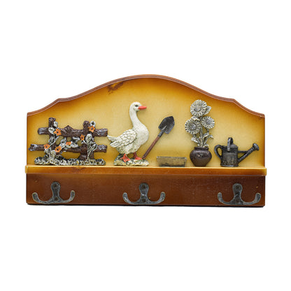 Cuier decorativ D63, 24x16,5 cm, m4