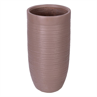 Ghiveci ecologic, Eco-friendly, Naimeed D6340, Mare, din materiale minerale, Maro, 75X41x41cm