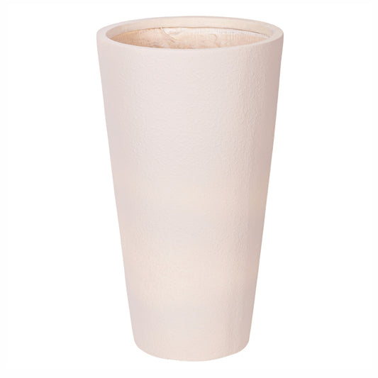Ghiveci ecologic, Eco-friendly, Naimeed D6342, Mare, din materiale minerale, Crem, 75X41x41cm