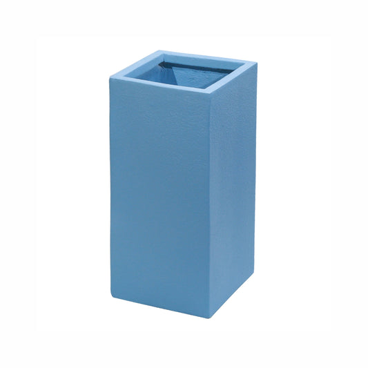 Ghiveci ecologic, Eco-friendly, Naimeed D6349, Mic, din materiale minerale, Albastru, 55x26x26cm