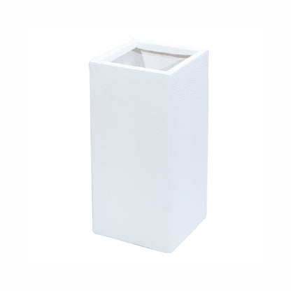 Ghiveci ecologic, Eco-friendly, Naimeed D6350, Mic, din materiale minerale, Alb, 55x26x26cm