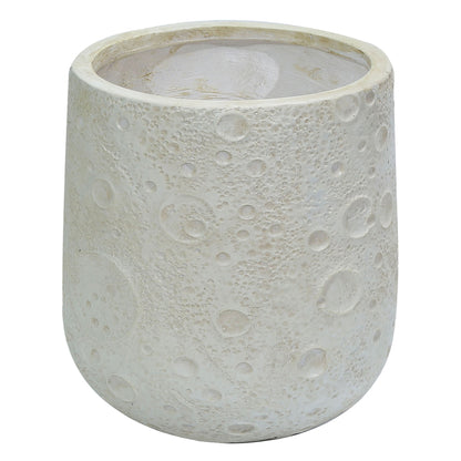 Ghiveci ecologic, Eco-friendly, Naimeed D6373, Mare, din materiale minerale, Gri, 48x48x48cm