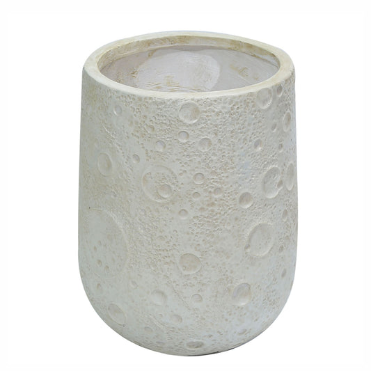 Ghiveci ecologic, Eco-friendly, Naimeed D6373, Mediu, din materiale minerale, Gri, 41x38x38cm