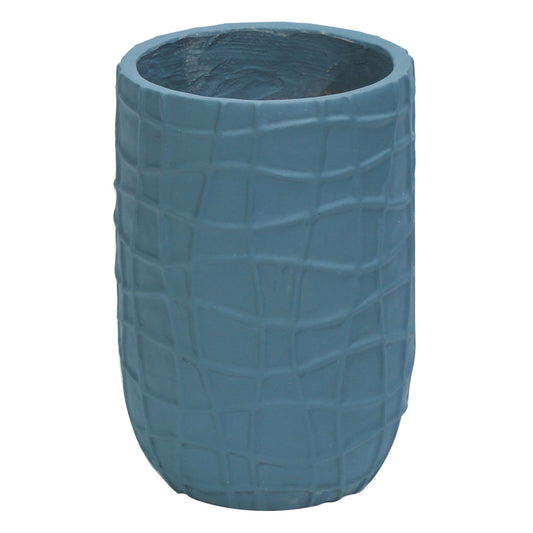 Ghiveci ecologic, Eco-friendly, Naimeed D6389, Mare, din materiale minerale, Albastru Provincial, 57x35x35cm
