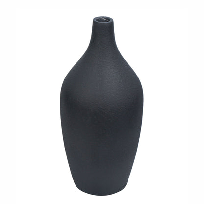 Ghiveci ecologic, Eco-friendly, Naimeed D6401 Mediu, din materiale minerale, Negru, 65x30x30cm