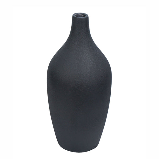 Ghiveci ecologic, Eco-friendly, Naimeed D6401 Mediu, din materiale minerale, Negru, 65x30x30cm
