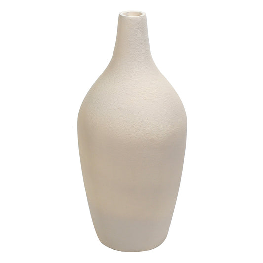 Ghiveci ecologic, Eco-friendly, Naimeed D6405, Mare, din materiale minerale, Crem, 75x34x34cm