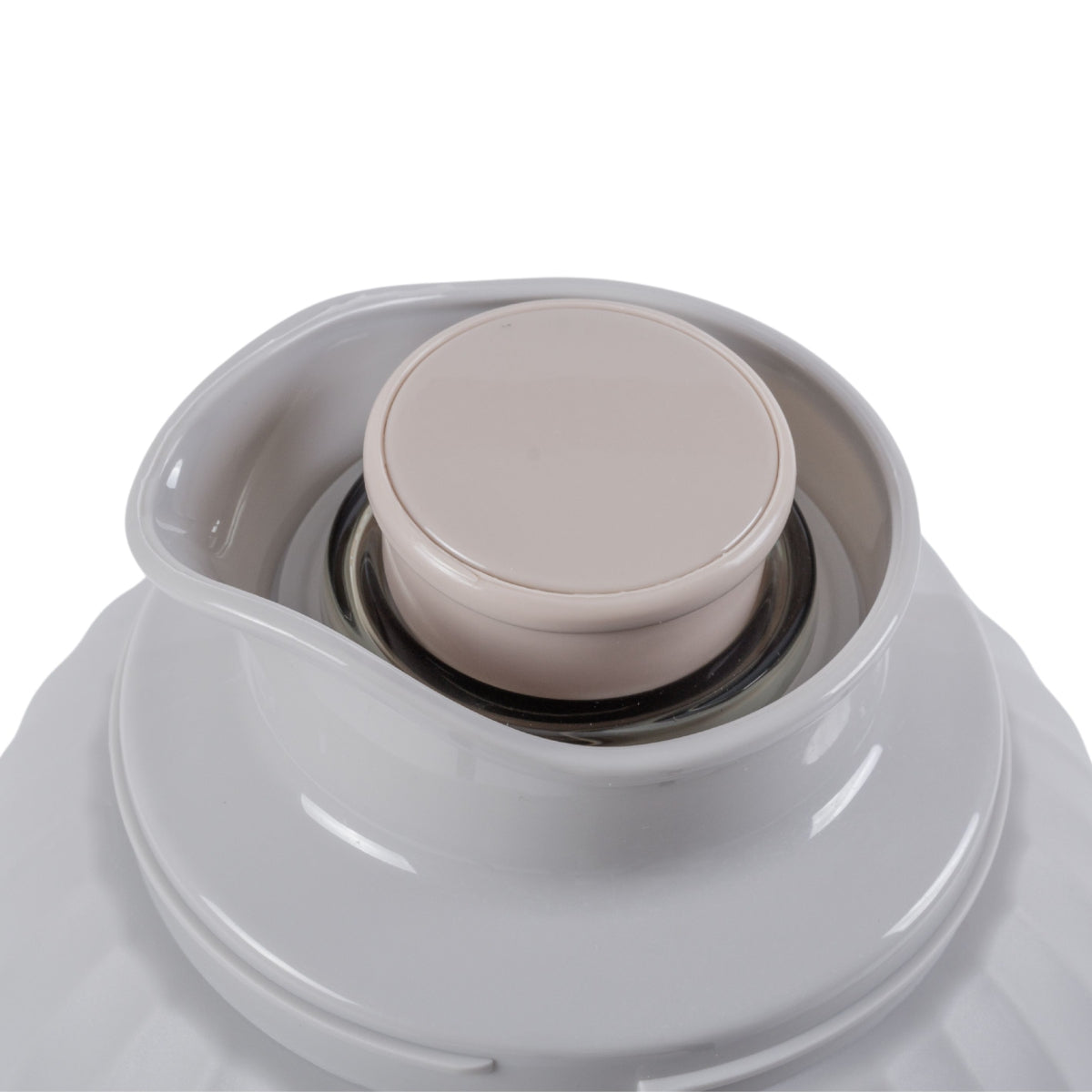 Termos, Naimeed D6423, pentru bauturi reci sau calde, Sticla si ABS, 3L, Gri, 165x480x162mm