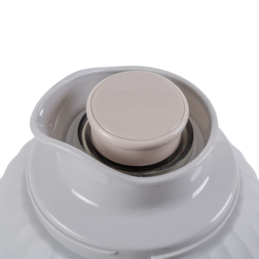 Termos, Naimeed D6423, pentru bauturi reci sau calde, Sticla si ABS, 3L, Gri, 165x480x162mm