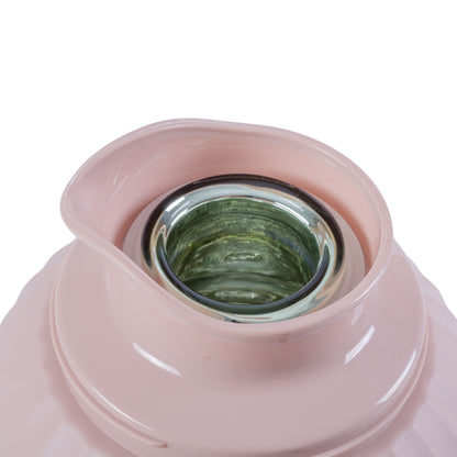 Termos, Naimeed D6423, pentru bauturi reci sau calde, Sticla si ABS, 3L, Roz, 165x480x162mm