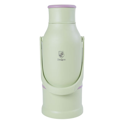 Termos, Naimeed D6424, pentru bauturi reci sau calde, Sticla si ABS, 3L, Verde, 165x500x200mm