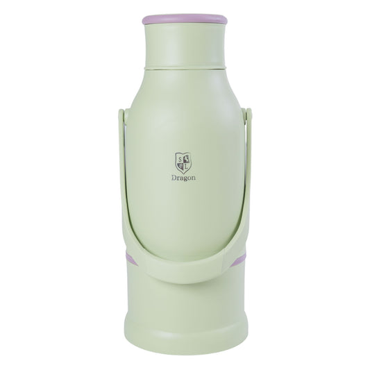 Termos, Naimeed D6424, pentru bauturi reci sau calde, Sticla si ABS, 3L, Verde, 165x500x200mm