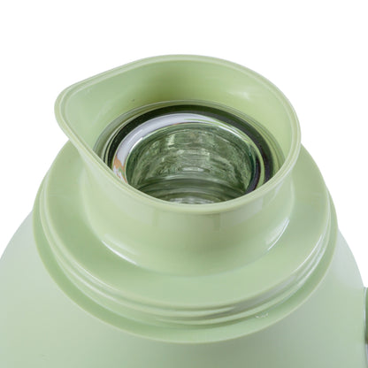 Termos, Naimeed D6424, pentru bauturi reci sau calde, Sticla si ABS, 3L, Verde, 165x500x200mm