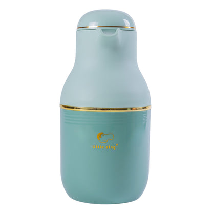 Termos, Naimeed D6429, pentru bauturi reci sau calde, Sticla si ABS, 1.6L, Verde 130x320x170mm