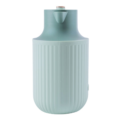Termos, Naimeed D6437, pentru bauturi reci sau calde, Sticla si ABS, 2L, Verde, 160x300x210mm