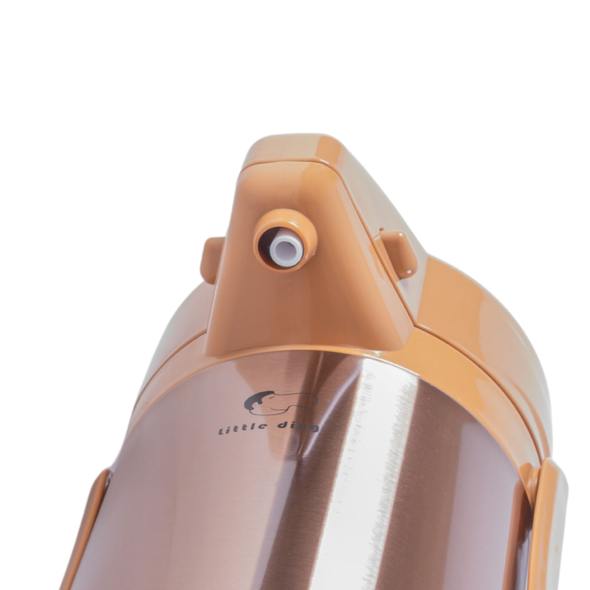 Termos, Naimeed D6439, pentru bauturi reci sau calde, Sticla si ABS, 2.5L, Maro, 170x400x220mm