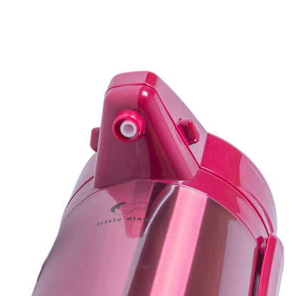 Termos, Naimeed D6439, pentru bauturi reci sau calde, Sticla si ABS, 2.5L, Rosu, 170x400x220mm