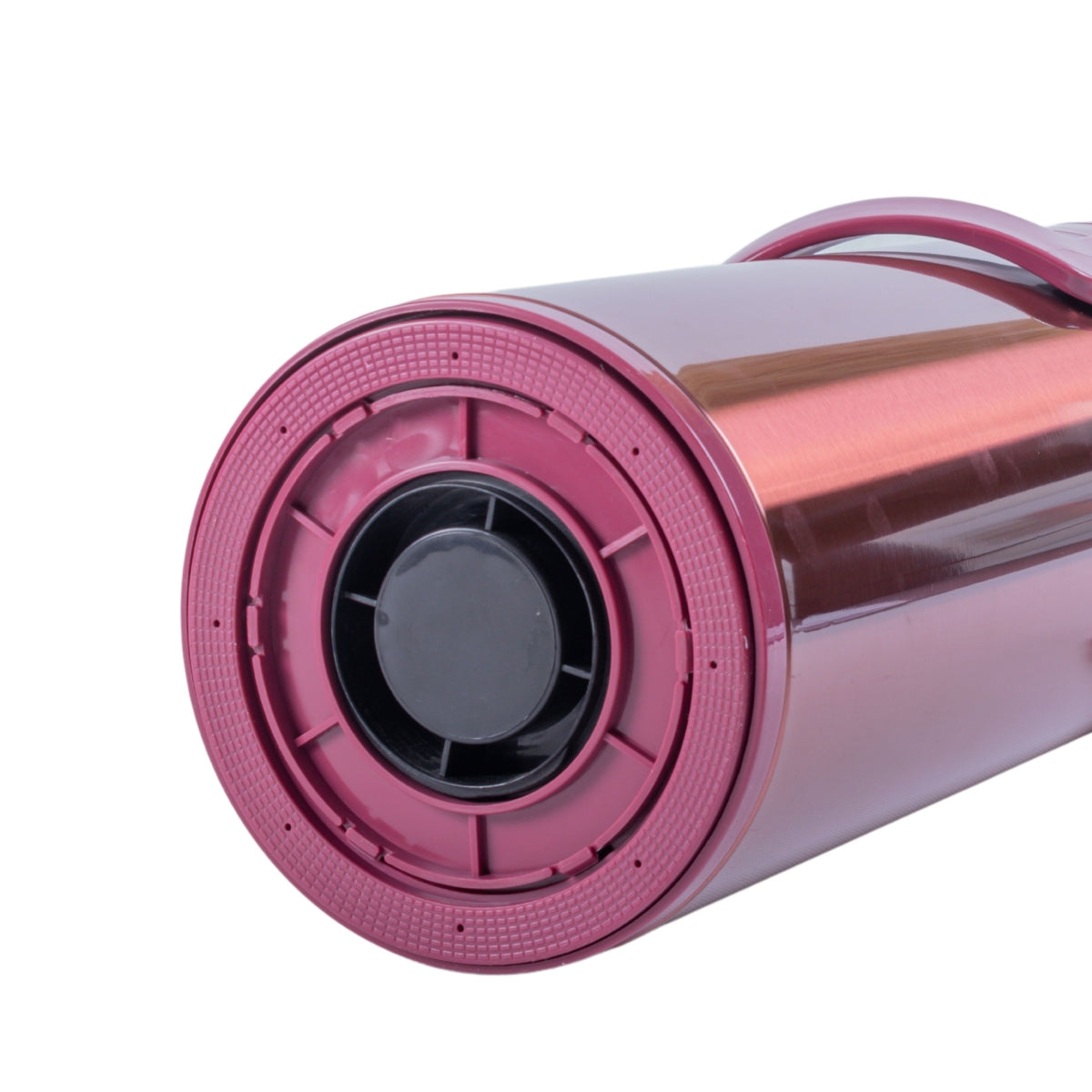Termos, Naimeed D6439, pentru bauturi reci sau calde, Sticla si ABS, 2.5L, Visiniu, 170x400x220mm