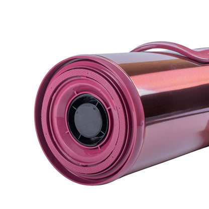 Termos, Naimeed D6440, pentru bauturi reci sau calde, Sticla si ABS, 2.5L, Visiniu, 185x400x260mm