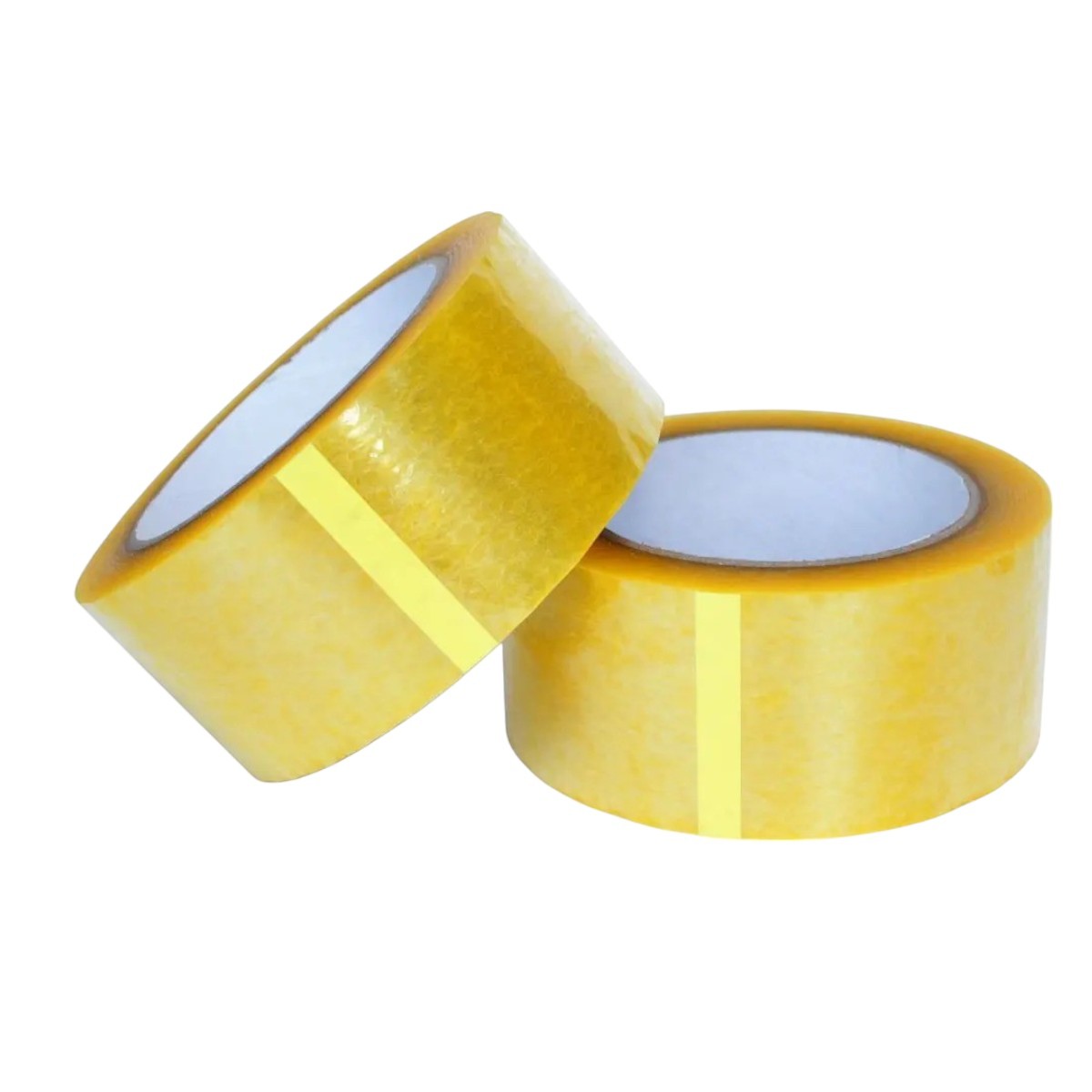 Banda adeziva, de tip scotch, 6 buc/set, Naimeed D6453, 100mx4.5cmx52μm, Galben transparent