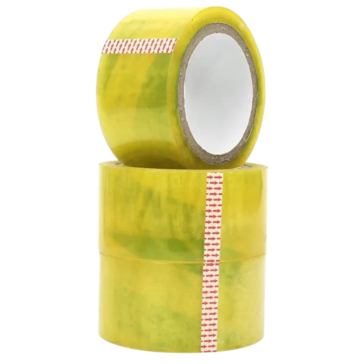 Banda adeziva, de tip scotch, 6 buc/set, Naimeed D6453, 100mx4.5cmx52μm, Galben transparent