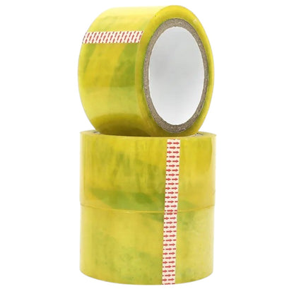 Banda adeziva, de tip scotch, 6 buc/set, Naimeed D6453, 100mx4.5cmx52μm, Galben transparent