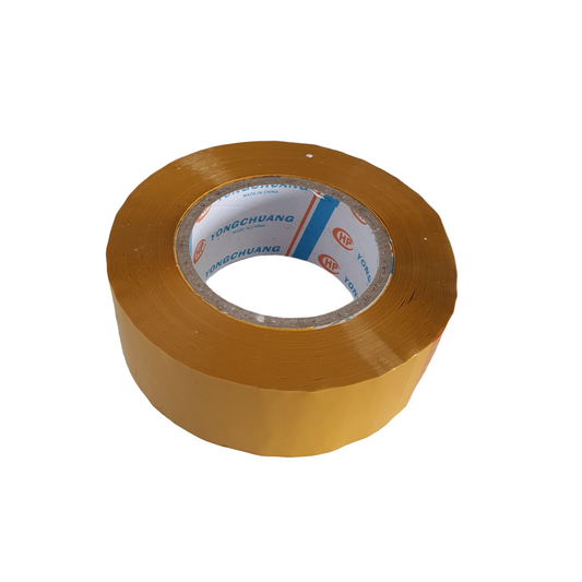 Banda adeziva, de tip scotch, 6 buc/set, Naimeed D6454, 200mx4.5cmx52μm, Maro transparent