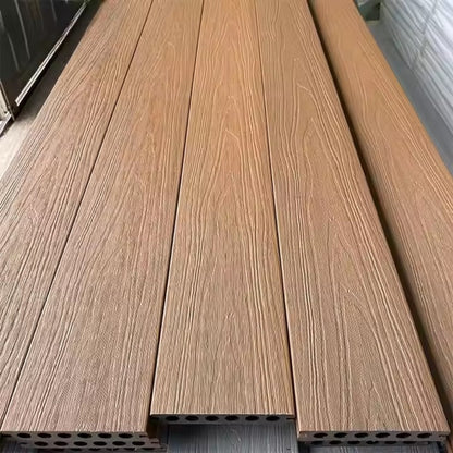 Pardoseala decking terasa din compozit WPC, Naimeed D6483, rezistenta sporita, 290x14x2.5cm, Caramiziu