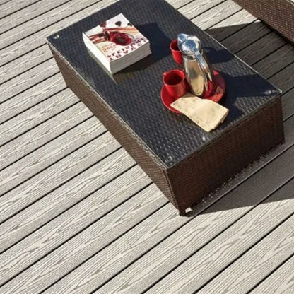 Pardoseala decking terasa din compozit WPC, Naimeed D7489, rezistenta sporita, 280x14x2.3cm, Cenusiu