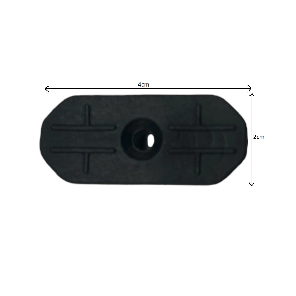 Clema de imbinare -no gap, Naimeed D6488/D6471, 4x2 cm, Negru