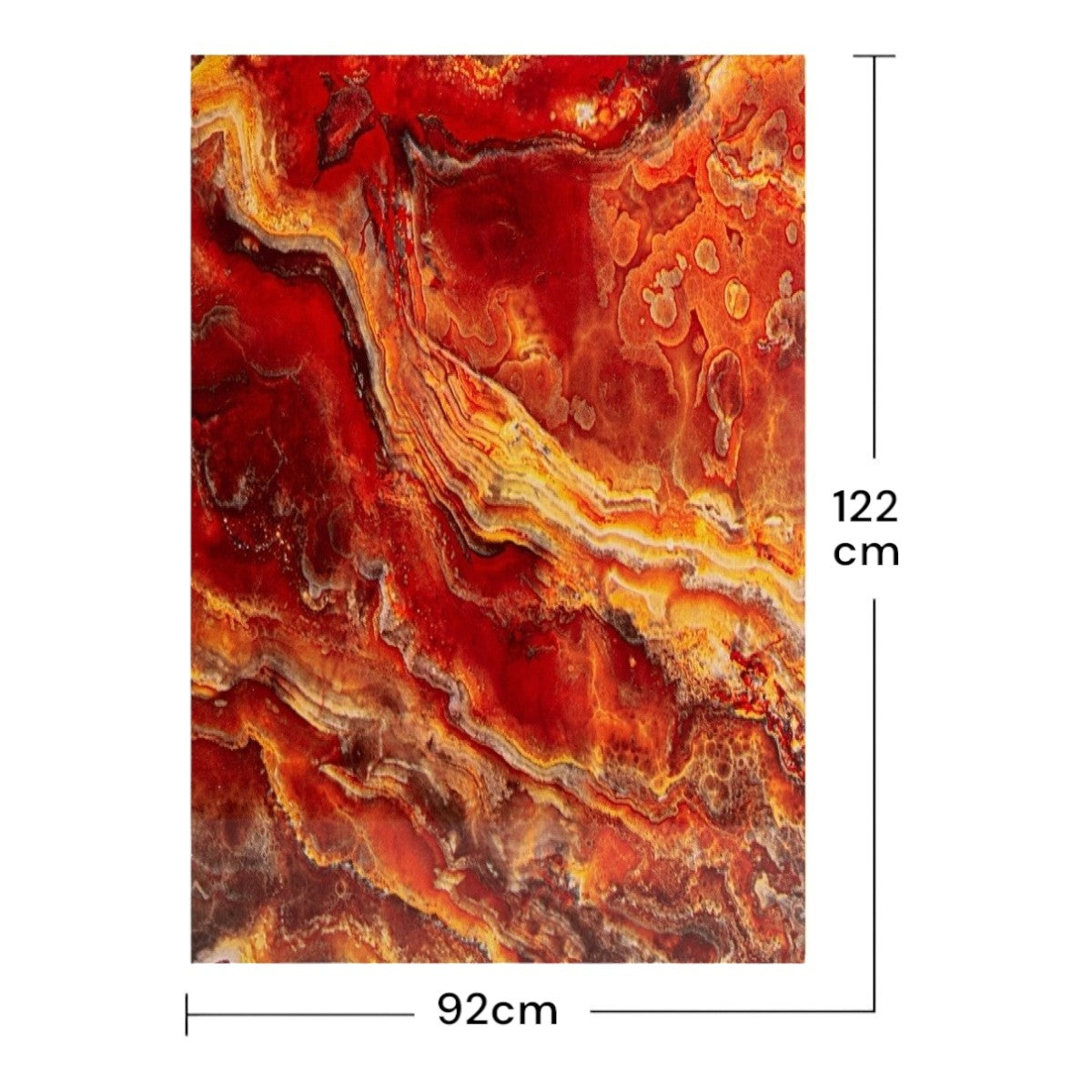 Set 3 panouri Highlight UV, Naimeed D6514, ultrarezistent, flexibil, ignifug, 122x92cm, 2.8mm grosime, tehnologie moderna, rezistent la umezeala