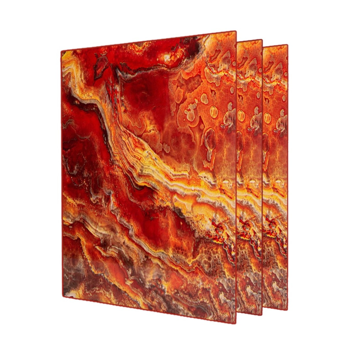 Set 3 panouri Highlight UV, Naimeed D6514, ultrarezistent, flexibil, ignifug, 122x92cm, 2.8mm grosime, tehnologie moderna, rezistent la umezeala