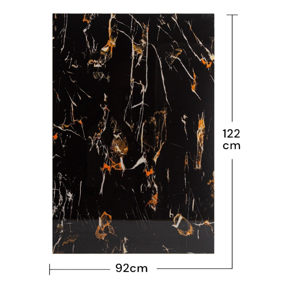 Set 3 panouri Highlight UV, Naimeed D6517, ultrarezistent, flexibil, ignifug, 122x92cm, 2.8mm grosime, tehnologie moderna, rezistent la umezeala