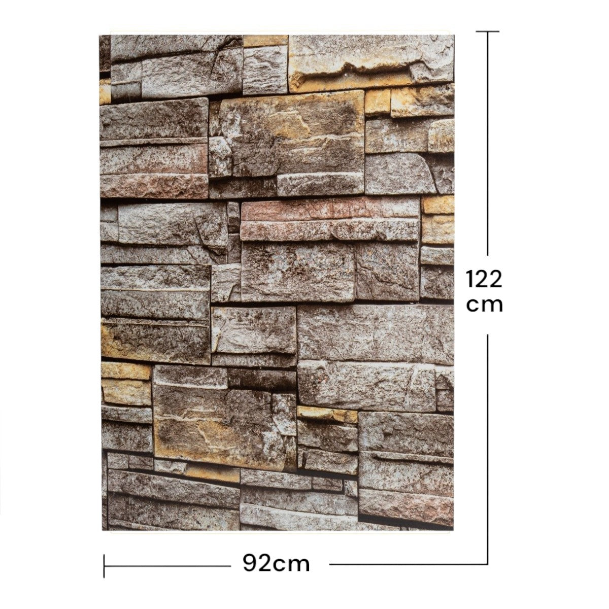 Set 3 panouri Highlight UV, Naimeed D6522, ultrarezistent, flexibil, ignifug, 122x92cm, 2.8mm grosime, tehnologie moderna, rezistent la umezeala