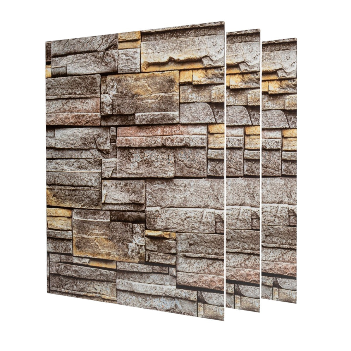 Set 3 panouri Highlight UV, Naimeed D6522, ultrarezistent, flexibil, ignifug, 122x92cm, 2.8mm grosime, tehnologie moderna, rezistent la umezeala