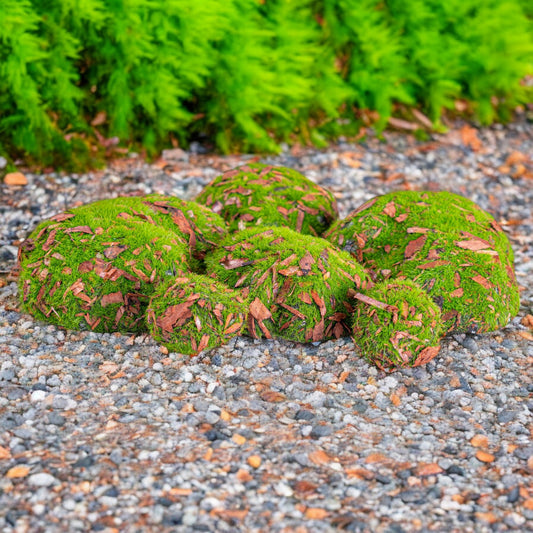 Set 6 x Pietre decorative din polistiren, aspect natural, usor de curatat, Naimeed D6528