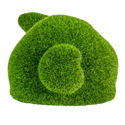 Figurina din iarba artificiala, Naimeed D6536, Iepuras, Verde, 31 cm