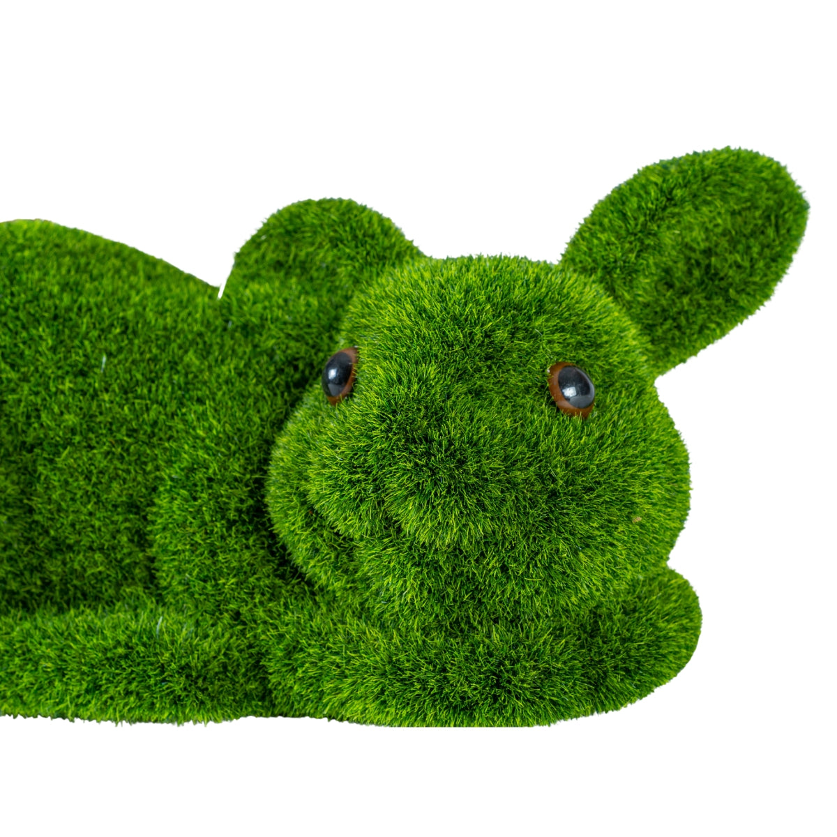 Figurina din iarba artificiala, Naimeed D6536, Iepuras, Verde, 31 cm