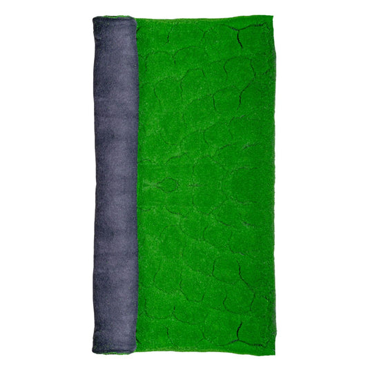 Covor muschi artificial de padure, Naimeed D6540, pentru decorare interioara sau exterioara, Verde, 1000x1000x20mm
