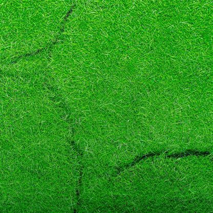 Covor muschi artificial de padure, Naimeed D6540, pentru decorare interioara sau exterioara, Verde, 1000x1000x20mm