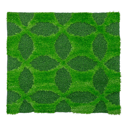 Covor gazon artificial, Naimeed D6545,  pentru decorare interioara sau exterioara, Verde, 1000x900x20mm